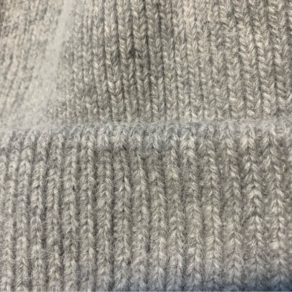 Angora/Wool Cable Knit Toque - Picture 5 of 15